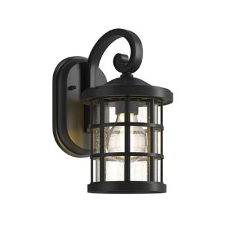 Lindby Lindby L&aacute;mpara De Pared Exterior ankea En Negro Pl&aacute;stico