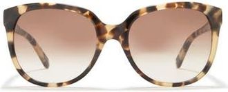 Kate Spade New York bayleigh 55mm sunglasses in Havana Honey/Brown Fuschia Ms at Nordstrom Rack
