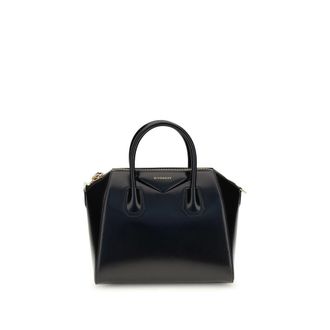 Givenchy Zwarte kalfsleren Bos Taurus handtas