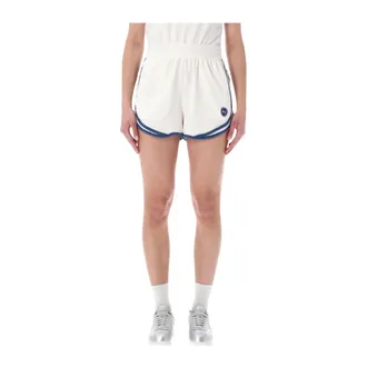 Nike Pantaloncini Sportswear Chill Terry - - Sport - Donna - Bianco - L