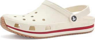Crocs Crocband Runner Clog Clog/Mule Shoes Summit White : Mens 12 - Womens 14 Medium, EVA