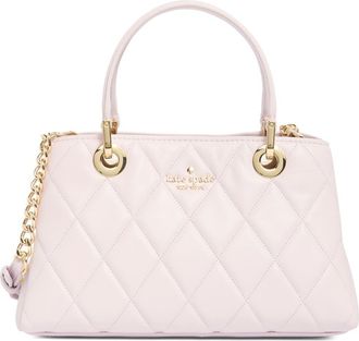 Kate Spade New York carey quilted leather satchel in Pale Amethyst at Nordstrom Rack
