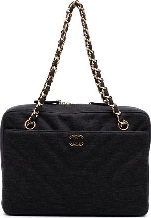 Chanel Denim Schoudertas met Ketenriem