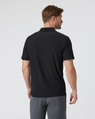 Vuori Clothing Strato Tech Polo | Black | XS, Size Extra Small