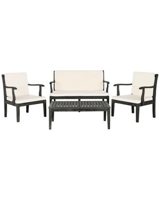 Safavieh Fresno 4Pc Outdoor Living Set