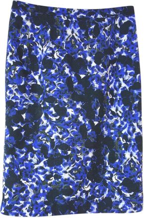 Erdem floral-print cotton midi skirt Size S