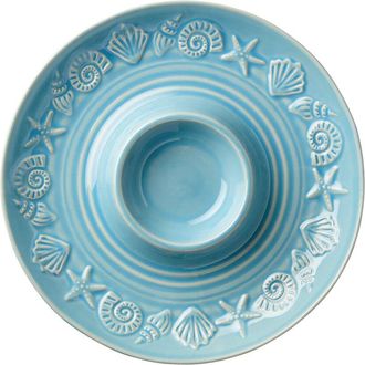 Certified International Coastline Blue Chip & Dip