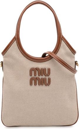 Miu Miu Pre-owned Miu Miu Canvas Ivy Satchel 2EZJ8GHHGLH9DKB2