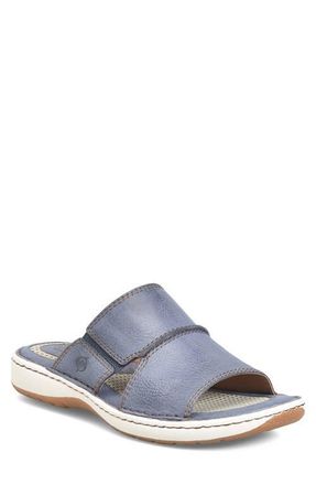 Børn Flores Slide Sandal in Navy at Nordstrom, Size 8