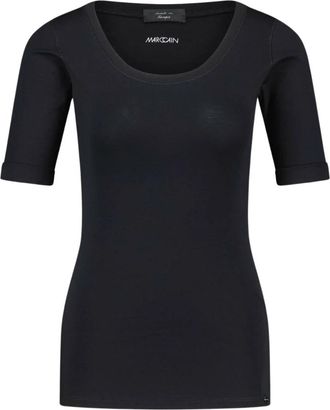 Marc Cain T-Shirts - Dames - T-shirts - Zwart - L - Tops