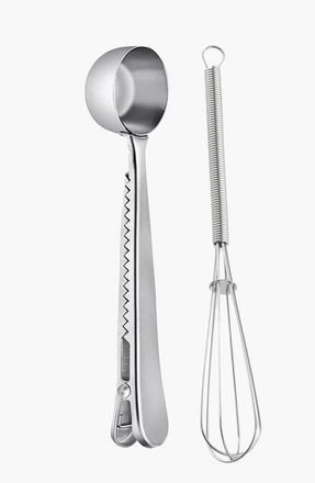 Crushed Tonic Scooper and Whisk Set in Silver at Nordstrom