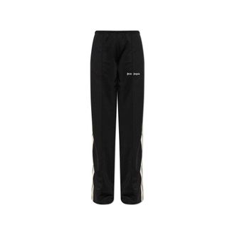 Palm Angels Sweatpants, female, Black, Size: XS Classic Logo Loose Track Pants