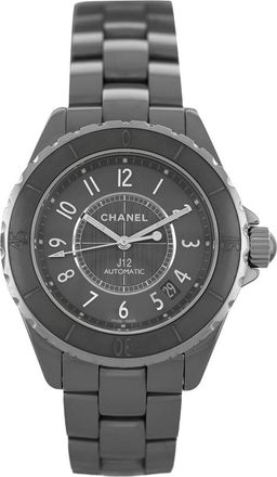 Chanel Pre-owned Chanel J12 Titanium Dial Unisex Watch H2979