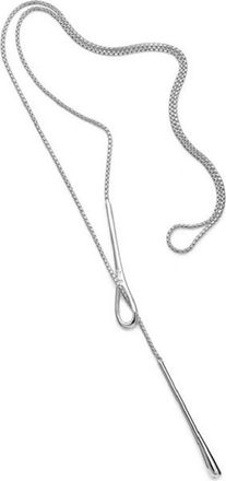 Lucy Quartermaine Long Feeder Drip Necklace in Sterling Silver at Nordstrom, Size 28