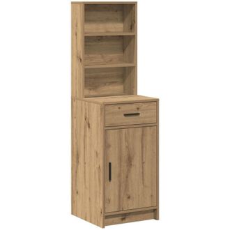 vidaXL Highboard Artisan Oak 40 x 40.5 x 135 cm Engineered Wood vidaXL