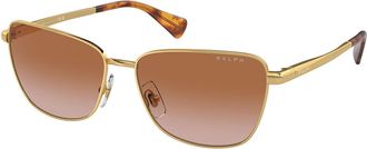 Ralph Lauren RA4143 946513 Womens Sunglasses Gold Size 57
