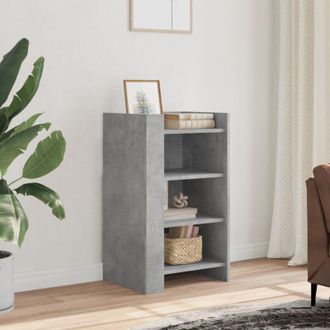 vidaXL Credenza Grigio Cemento 45x35x75 cm in Legno Multistrato - Vidaxl