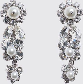 Simone Rocha Orecchini Daisy Simone Rocha in ottone con strass incastonati