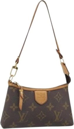 Louis Vuitton Pre-owned Shoulder Bags, female, Brown, Size: ONE SIZE Pre-owned Canvas Shoulder Bag