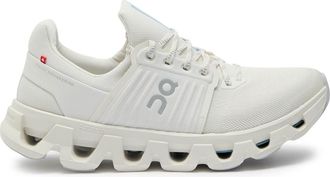 On Cloudswift 4 AD Panelled Mesh-knit Sneakers - Cream - 12 (IT45.5 / UK11.5)