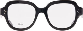 Celine 3 DOTS HD Demo Square Ladies Eyeglasses CL50141U 001 50