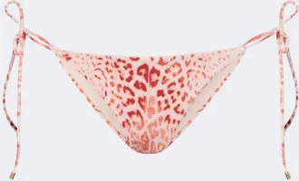Roberto Cavalli Slip bikini con stampa leopardata