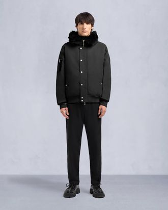 Moose Knuckles Mens Denali Bomber Jacket