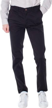 Jack & Jones Broeken, Heren, Zwart, W29 L32, Katoen, Plain Cotton Blend Broeken