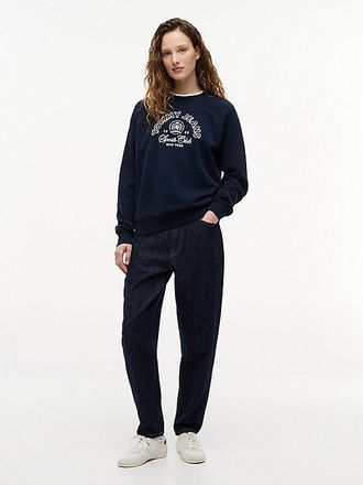 Tommy Hilfiger Vaqueros Mom de talle superalto c&oacute;nicos