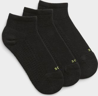 Hue Womens Hue Air ankle socks 3-pack