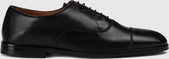 Doucal's Scarpa stringata Oxford in pelle di vitello liscia con punta tonda