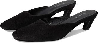 Free People Avenue Heels Womens Shoes Black Hairy Suede : EU 39.5 (US Womens 9.5) M