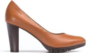Wonders Elegante Macy Damesschoen - Dames - Pumps - Bruin - 36 EU - Leer - Schoenen