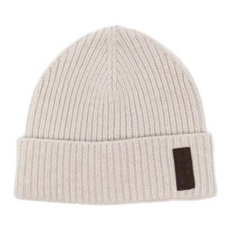 Paul & Shark Ribbed Wool-Blend Beanie Hat