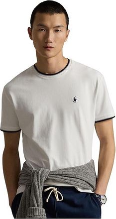 Polo Ralph Lauren Classic Fit Stretch Mesh T-Shirt Mens T Shirt White : 2XL, Cotton/Elastane