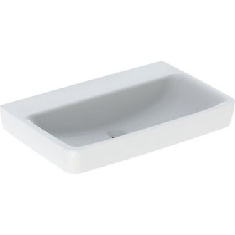 Keramag Keramag - Geberit Renova Plan, Lavabo, 75x48 Cm, Sin Agujero Para Grifo