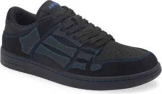 Amiri Skeleton Low Top Sneaker in Black at Nordstrom, Size 43