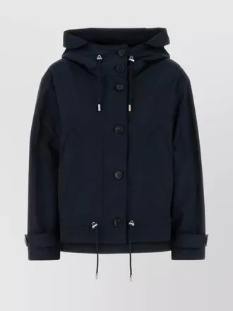 Woolrich short hooded parka jacket