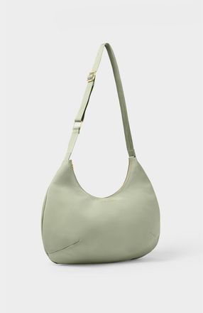 Katie Loxton Nylon-Luxe Sling Shoulder Bag in Matcha at Nordstrom