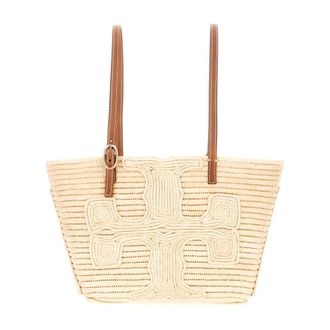 Tory Burch Shoulder Bag - female - Tory Burch - Shopping Bags - Beige - ONE SIZE - Bags