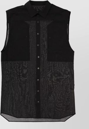 Rick Owens sleeveless shirt