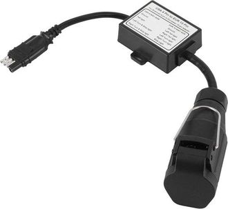 No Brand Convertidor De Luces Para Remolque - Adaptador De Enchufe - F&aacute;cil De Instalar - Conector Port&aacute;til - De 4 Pines A 13 Pines - Apto Para Veh&iacute;culos