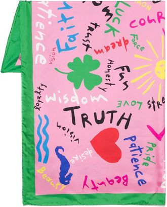 Rianna + Nina Foulard in seta - Rosa