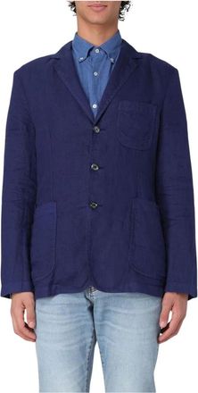 Aspesi Hombre, Chaquetas, Azul, Talla: L