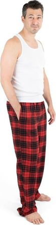 Leveret Mens Cotton Flannel Holiday Pajama Pants in Red/black Plaid at Nordstrom, Size Xxx-Large
