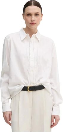Mos Mosh Camisa de Botones - Blouses & Shirts - Mujer - Blanco - S