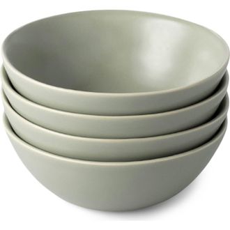 Fable Interiors The Dessert Set of 4 Bowls in Beachgrass Green at Nordstrom
