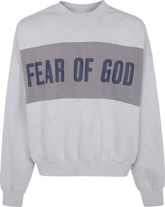Fear of God Sweatshirt Cropped Relaxed Panelled