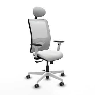 Piqueras y Crespo Piqueras Y Crespo Zulema Silla Blanca Ergon&oacute;mica De Oficina