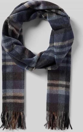 Salmone Textilvertriebs-GmbH Schal aus reinem Kaschmir in Marine, Größe 1